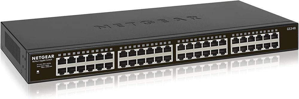 NETGEAR Switch 48 puertos GS348 GS348-100NAS