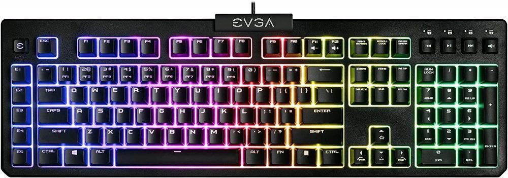 EVGA Teclado para gamers RGB LED 834-W0-12US-KR