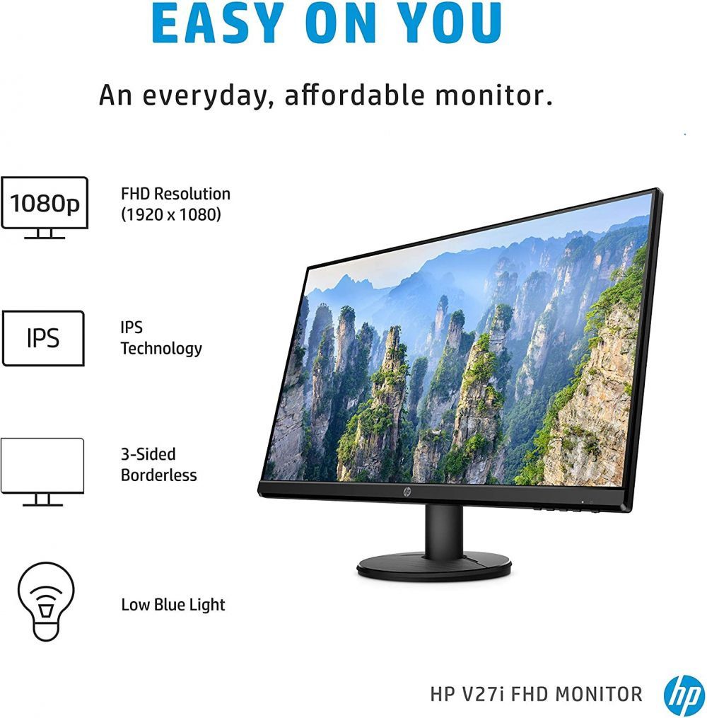 HP MONITOR V27I FHD 27" IPS 1920x1080 HDMI VGA 9SV92AA