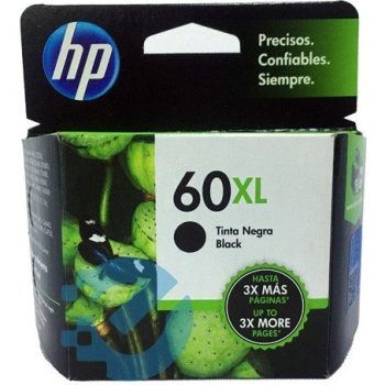 HP 60XL negra Cartucho de tinta Original CC641WL