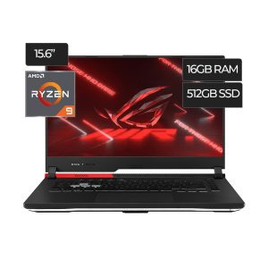 ASUS ROG STRIX G15 RYZEN 9 5980HX 16GB 512GB 15.6"QHD RX 6800M 12GB G513QY-SG15.R96800