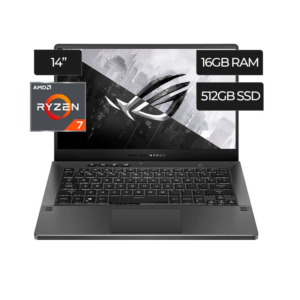 ASUS ROG ZEPHYRUS G14 RYZEN 7 5800HS 16GB 512GB GA401QH-211.ZG14BL