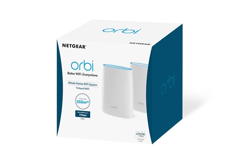 NETGEAR Orbi AC3000 Red Wi-Fi Tri-Band RBK50-100NAS