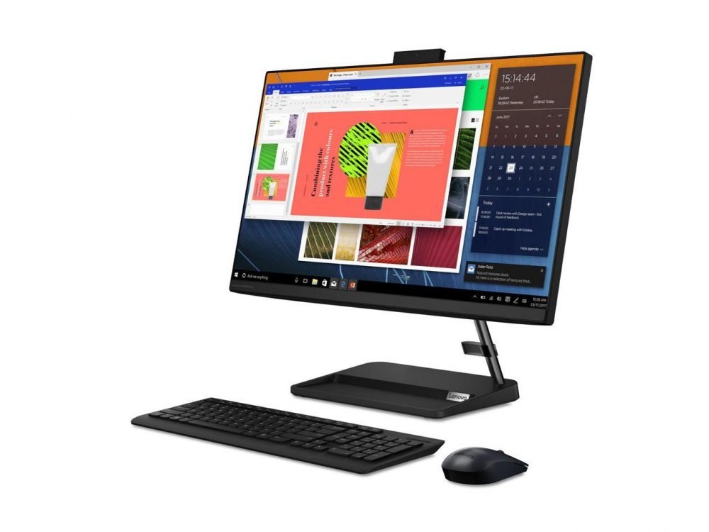 Lenovo IdeaCentre AIO RYZEN 5 5500U 8GB 512 GB SSD 23.8" TOUCH F0G10098US