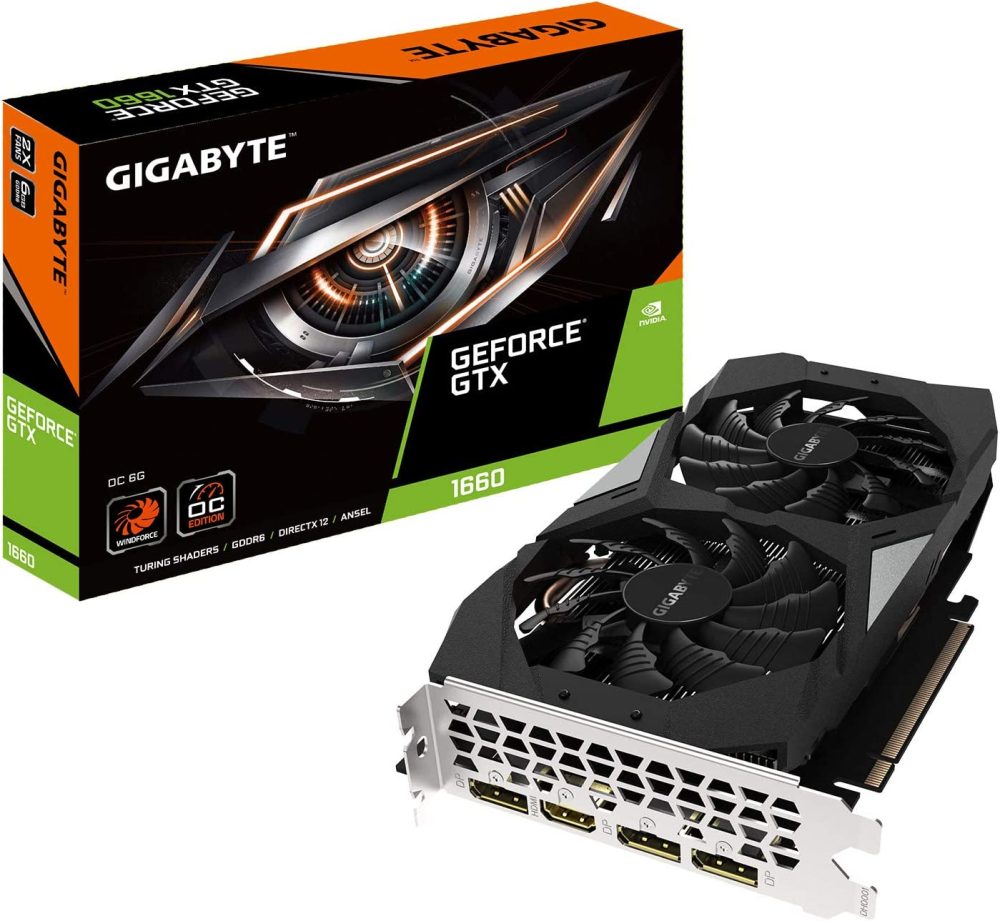 Gigabyte GTX 1660 OC 6GB GDDR5 GV-N1660OC-6GD