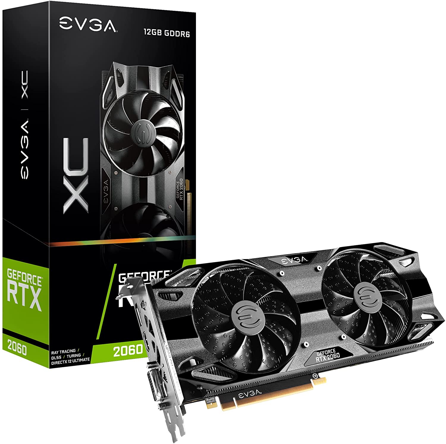 EVGA GeForce RTX 2060 12GB XC Gaming 12G-P4-2263-KR