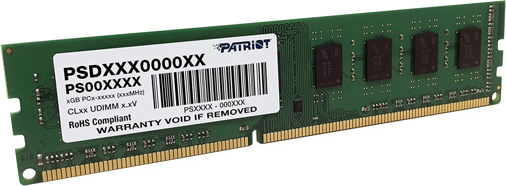 Patriot Signature DIMM DDR3 CL11 PC3-12800 (1600 MHz) PSD38G16002