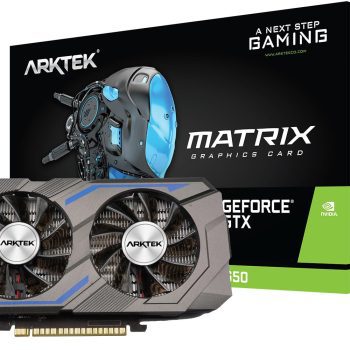 ARKTEK GEFORCE GTX1650 GDDR6 Dual Fan 4GB 128-Bit AKN1650D6S4GH1