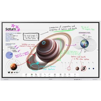 Samsung WM75B Flip Pro 75" 4K Interactive Touchscreen WM75B