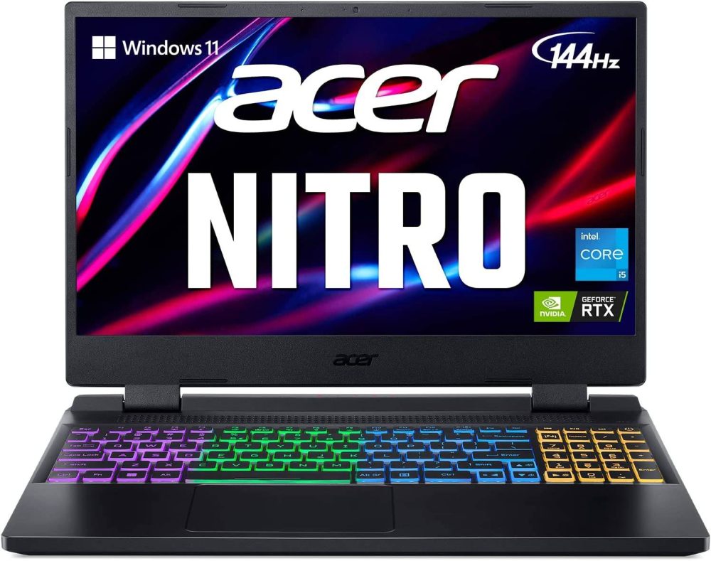 Acer Nitro 5 Gamer GeForce RTX 3060 15.6" i7-12700H 16GB 512GB SSD 1TB NH.QFMAA.004