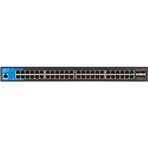 Linksys Gigabit Ethernet 48 Puertos 10/100/1000 4 10GE SFP LGS352C