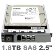 Dell 1.8-TB 12G 10K 2.5 SAS w/G176J 043N12