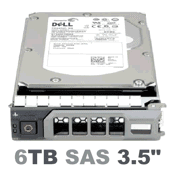 Dell 6-TB 12G 7.2K 3.5 SAS w/F238F 04F32F