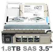 Dell 1.8-TB 10K 3.5 SAS 12G w/F238F 04H0XW