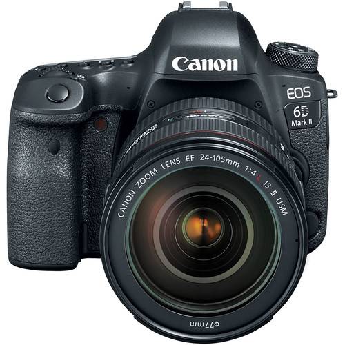 Canon EOS 6D Mark II DSLR Camara 24-105mm f/4L II 1897C009