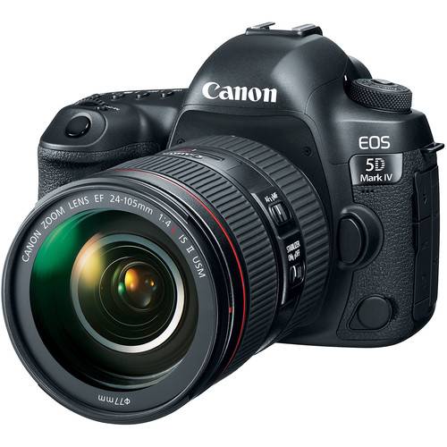 Canon EOS 5D Mark IV DSLR 24-105mm f/4L II 1483C010