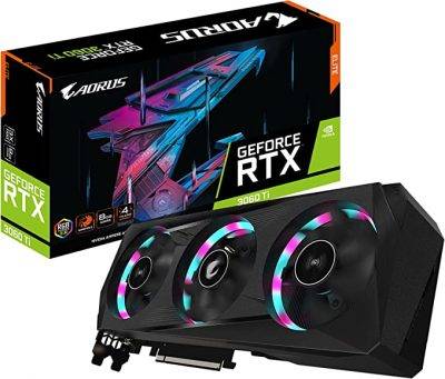 GIGABYTE AORUS GeForce RTX 3060 Ti Elite 8G 3 FAN GV-N306TAORUSE-8GD