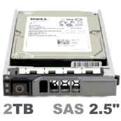 Dell 2-TB 12G 7.2K 2.5 4Kn SAS w/G176J 04DDFP