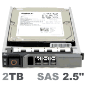 Dell 2-TB 12G 7.2K 2.5 SAS w/G176J 03R1J