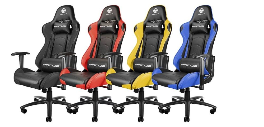 PRIMUS SILLA GAMING THRONOS 100T AMARILLA PCH-102YL