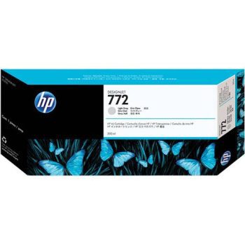 HP 772 de 300 ml Designjet tinta gris claro CN634A