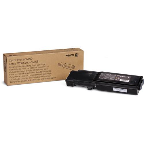 Xerox tóner negro de capacidad estándar Phaser 6600 WorkCentre 6605 106R02244