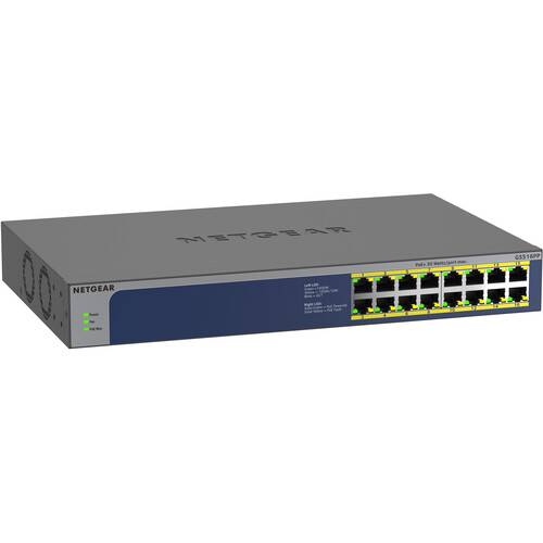 Netgear GS516PP 16-Port Gigabit PoE+ GS516PP-100NAS