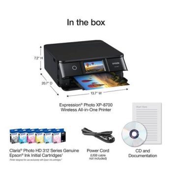 Epson Expression Photo XP-8700 Wireless All-in One C11CK46201