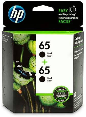 HP 65 negro/tricolor pack 2 unidades T0A36AN