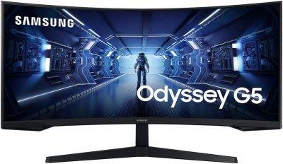 SAMSUNG Monitor LED Gaming Odyssey G5 34 pulgadas LC34G55TWWNX