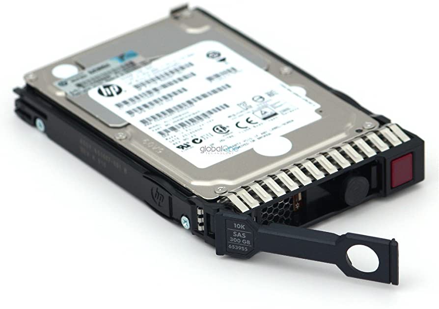 HP G8 G9 300-GB 6G 10K 2.5 SAS 652564-B21