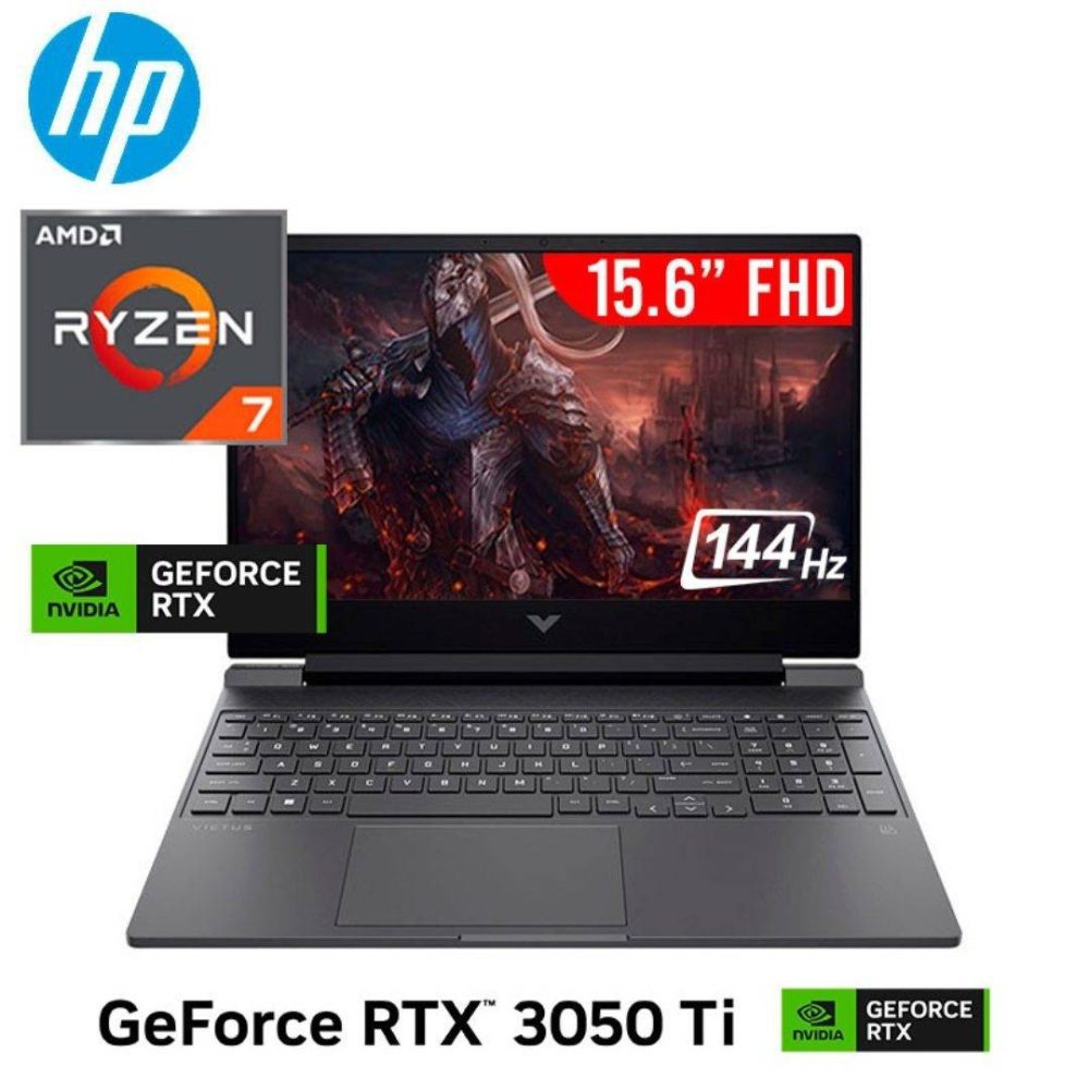 HP Victus 15-Fb0028NR 15.6"FHD Ryzen 7 5800H16GB 512GB RTX 3050TI 4GB 677H9UA#ABA