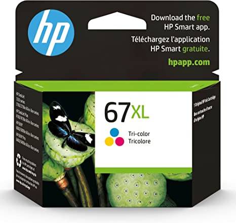 HP 67XL Cartucho de tinta Tricolor 3YM58AN