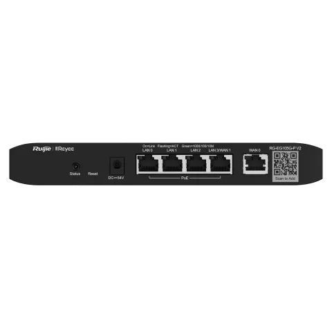 RUIJIE REYEE ROUTER CLOUD 5 PUERTOS GB RGEG105GV2