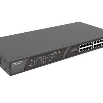 Ruijie-Reyee RG-ES118S-LP Conmutador PoE/PoE+ no administrado de 16 puertos con 2 puertos Gigabit SFP Combo Uplink