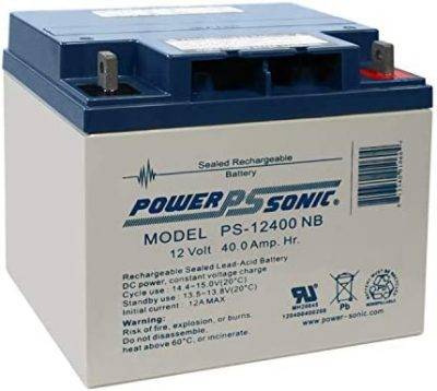 BATERIA POWER SONIC 12V 40AH PS-12400 NB PS-1200