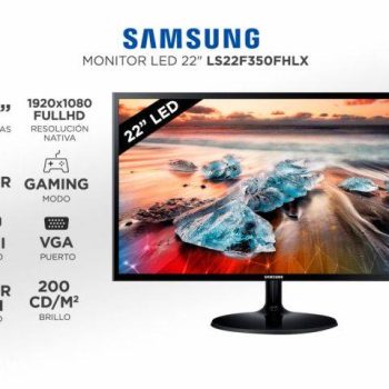 Samsung LS22F350FHLX de 22 pulgadas Full HD VGA/HDMI