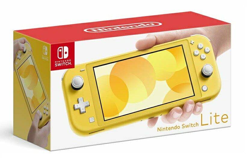 NINTENDO SWITCH LITE AMARILLO 64GB WIFI 4902370542936