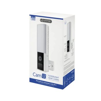 UNNO TEKNO CÁMARA PROYECTOR EXTERIOR WIFI CM1412WT