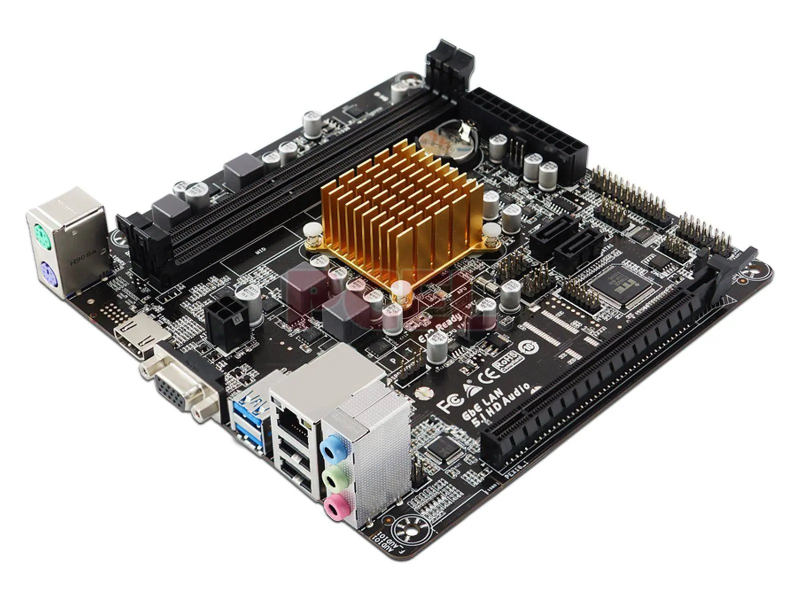 Biostar A68N-2100K CON AMD E1-6010 A68N-2100K