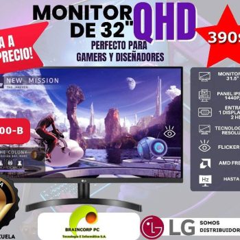 LG MONITOR 32 PULGADAS 32QN600-B WIDE 32QN600-B