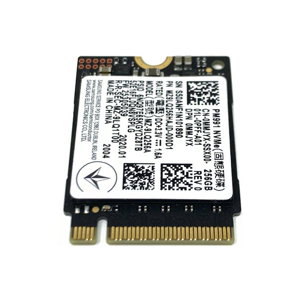 SAMSUNG 256GB SSD M.2 NVME MZ9LQ256C