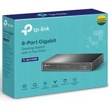 TP-Link Switch 8 puertos Gigabit PoE + TL-SG1008MP