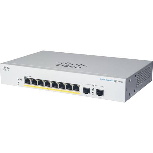 Cisco CBS220-8T-E-2G 8-Port Gigabit Managed CBS220-8T-E-2G-NA