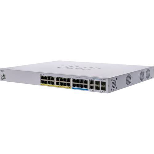 Cisco Switch PoE++ de 24 puertos con 10G SFP+ CBS350-24NGP-4X-NA