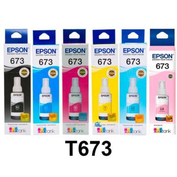 EPSON 673 Pack Tinta L800 / L850 / L1800 T673