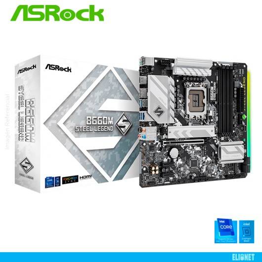 ASROCK B660M STEEL LEGEND DDR4 LGA 1700 90-MXBH30-A0UAYZ