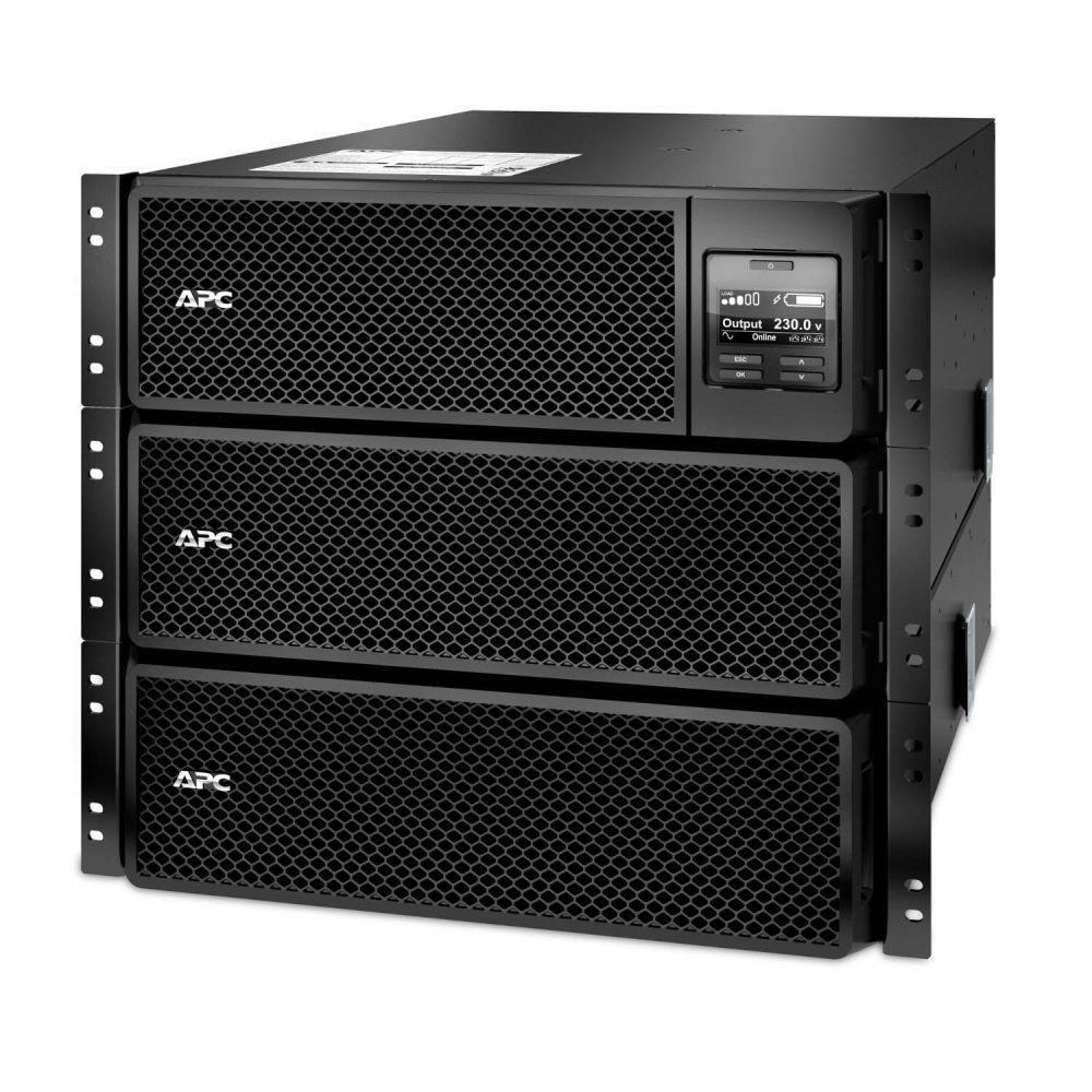 UPS APC SMART ONLINE SRT 10KVA 208VA RM SRT10KRMXLT