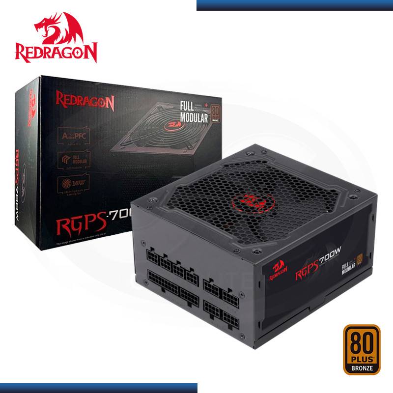 650W GD650S ATX Gaming PC Fuente de alimentación 80+ Fuente de alimentación  de bronce PSU no modular Cables negros planos Ventilador LED RGB