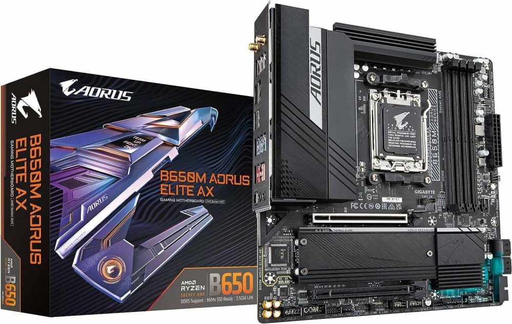 GIGABYTE B650M AORUS ELITE AX AM5 B650M AORUS ELITE AX